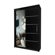 LYON Sliding Door Wardrobe with Mirror – Multiple Sizes & Colours