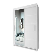 LYON Sliding Door Wardrobe with Mirror – Multiple Sizes & Colours