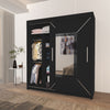 VENICE Sliding Door Wardrobe with Mirror – Multiple Sizes & Colours, Shelves & Hanging Rails