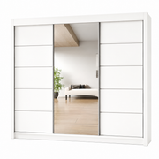 LYON Sliding Door Wardrobe with Mirror – Multiple Sizes & Colours